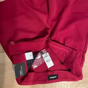 woman’s Express midi super high rise shorts. New, size 0